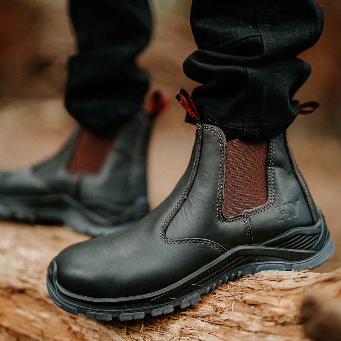 Men's Banjo Steel Toe Dealer Boots - Image 4